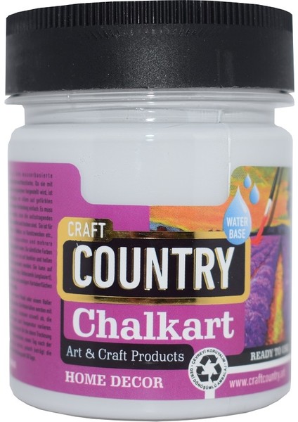 Country Chalkart Hobi Boyası 120 cc 6038 Gri
