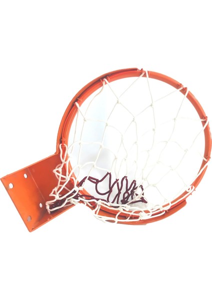 Standart Basketbol Çemberi 45 cm Sabit , Halkalı Ağ Bağlantısı