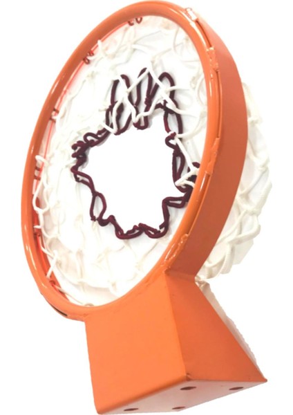 Standart Basketbol Çemberi 45 cm Sabit , Halkalı Ağ Bağlantısı
