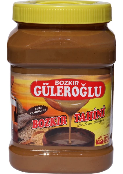 Bozkır Tahini 1 kg Kepekli Plastik Kutu