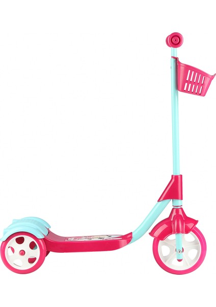 3 Tekerlekli Frenli Sepetli Çocuk Scooter