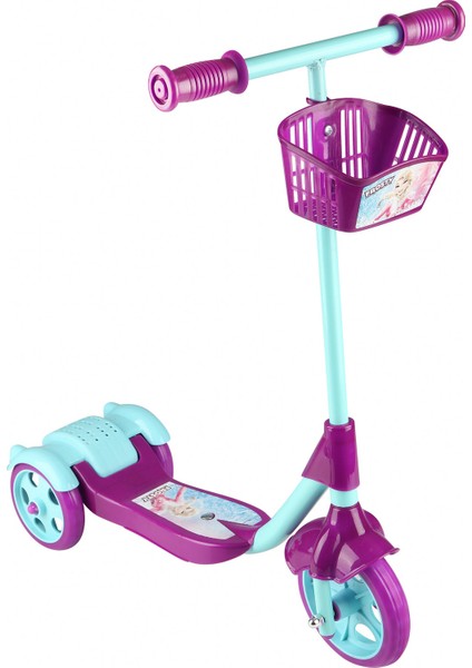 3 Tekerlekli Frenli Sepetli Çocuk Scooter