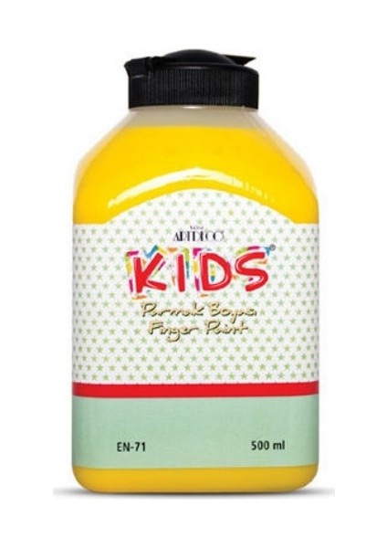 Kids Parmak Boya 500 ml Sarı