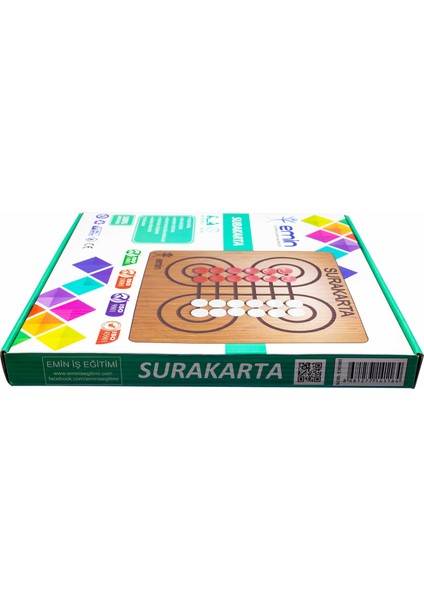 Surakarta Ahşap Zeka ve Strateji Kutu Oyunu fiyatları