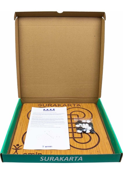 Surakarta Ahşap Zeka ve Strateji Kutu Oyunu fırsatları
