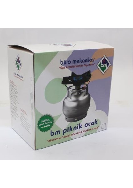 Büro Mekaniker Bm Alüminyum Gövdeli Teflon Kamp Ocak