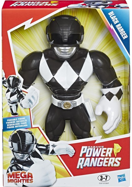 Hasbro Power Rangers Mega Mighties Black Ranger E5869-E5873