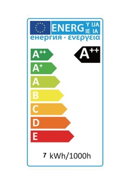 Led Şeffaf Ampul Rustik 7W Sarı Işık Ba38-00723