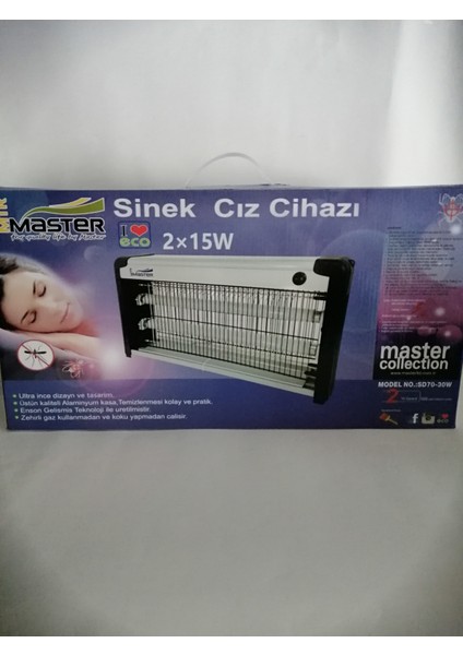 Sinek Kovucu mr-2X15 W Sinek Öldürücü Cihaz