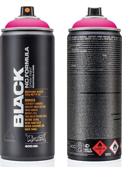 Black 400Ml Infra Pink