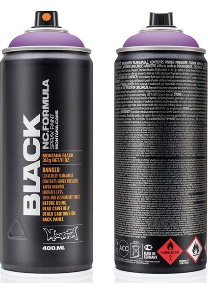 Black 400Ml Infra Violet