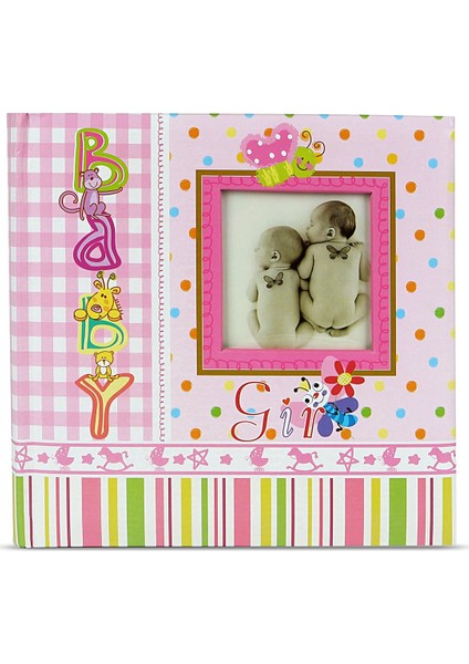 Baby Girl Pembe Albüm 6x8 (15X20) 100'LÜK 462529