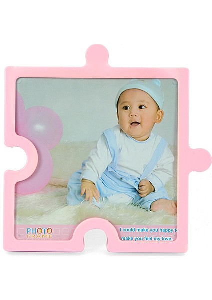 Puzzle Çerçeve (Pembe) LM7440