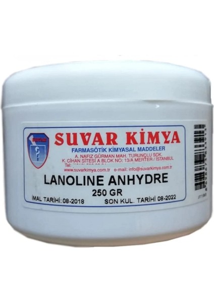 Lanolin 250 gr (Lanoline Krem)