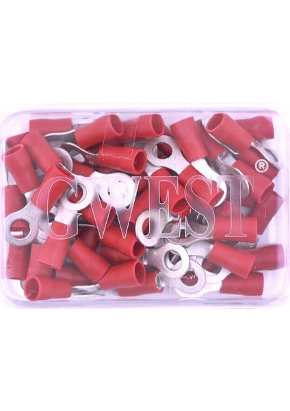 Gyu-810 Yuvarlak Tip Kablo Ucu Kırmızı