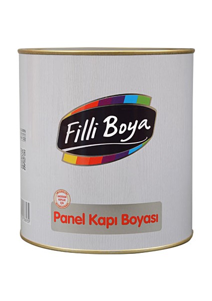 Panel Kapı Boyası Yarı Mat Görünümlü Panel Kapı Boyası 0,75 Lt