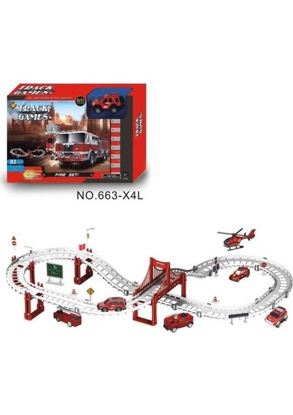 Track Games 92 Parça Itfaiye Seti Parkur Seti 395 cm FR37739 fiyatları