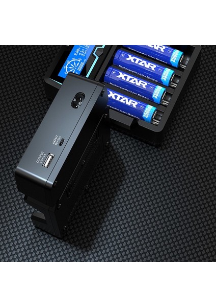 X4 - Taşınabilir LCD Ekranlı Hızlı Li-Ion/ni-Mh/ni-Cd Şarj Cihazı / 4lü modelleri