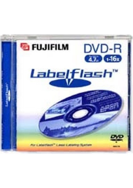 Printable Kutu DVD -R Labelflash 4.7Gb 120 Min 5 Adet