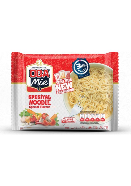 Mie Noodle Spesiyal 12 adet 75 Gram