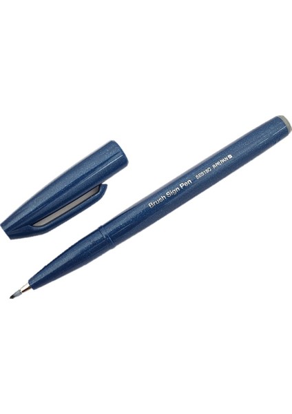 Brush Sign Pen Touch Blue Black