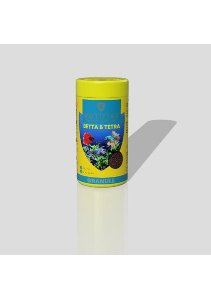 Betta&Tetra Feed 100Ml. (36Gr.) (Beta Ve Tetra Balıkları Yemi)