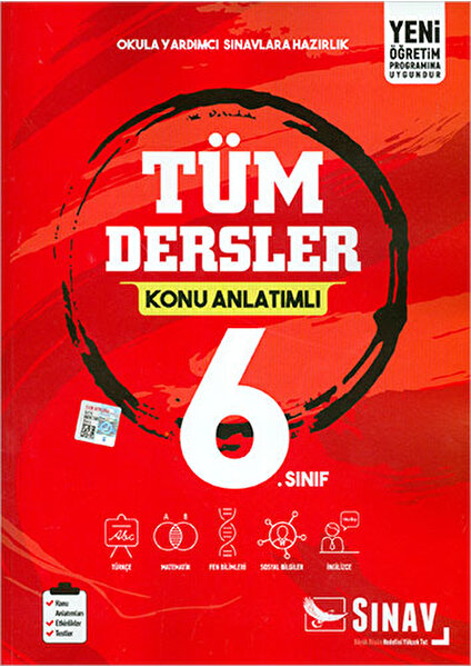 Sınav Yayınları 6. Sınıf Tüm Dersler Konu Anlatımlı