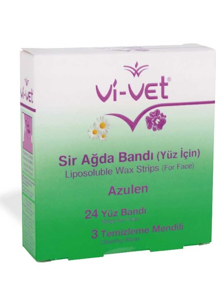 Vivet Azulen Yüz İçin Sir Ağda Bandı