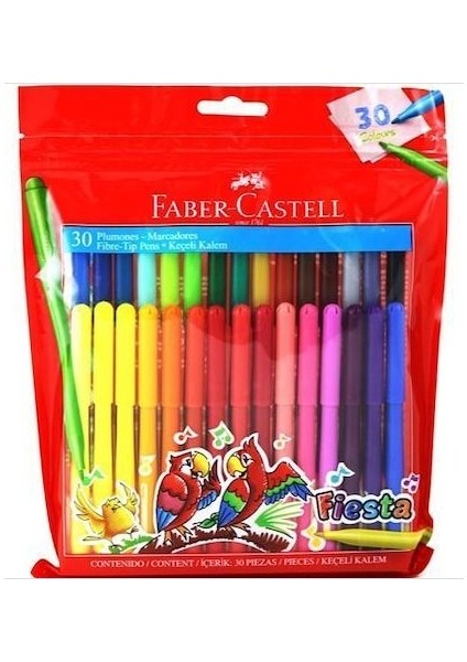 FIESTA Keçeli Kalem 30 Renk