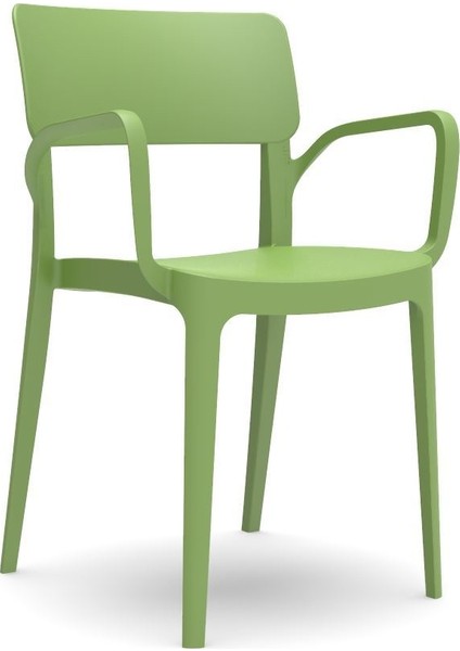 Panora Sandalye Yeşil 6'lı Set