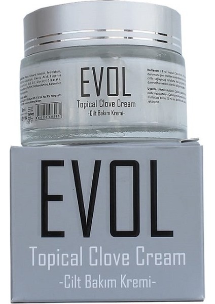 Topical Clove Cream-50 gr ( Işlem Öncesi Uygulanan Krem )