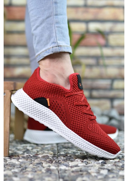 Kırmızı Erkek Sneaker 0012461