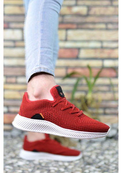 Kırmızı Erkek Sneaker 0012461