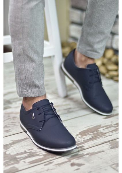 Lacivert Beyaz Erkek Casual 0012211