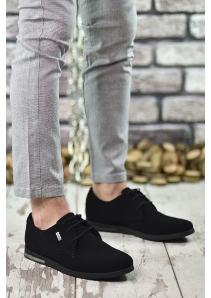 Siyah Siyah Erkek Casual 0012211