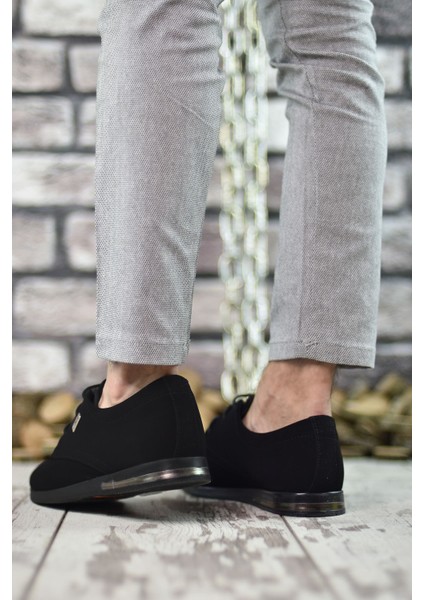 Siyah Siyah Erkek Casual 0012211