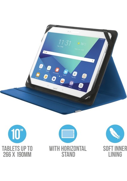 20315 Primo Folio 10" Tablet Kılıfı Mavi