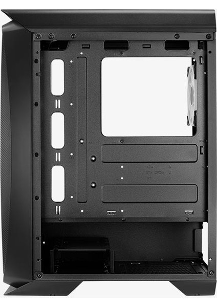 Aero One Duo Cam Yan Panel 4x12cm ARGB Adreslenebilir RGB Fanlı - USB 3.0 Pencereli ATX Oyuncu Kasası (AE - AERO1D)