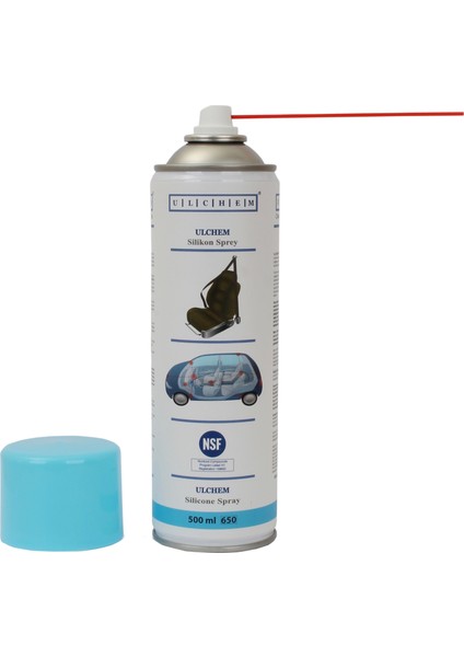 Silikon Sprey Trim Ses Giderici 500 ml Kokusuz