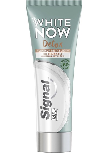 White Now Detox Hindistan Cevizi Özlü Diş Macunu 75 ML modelleri