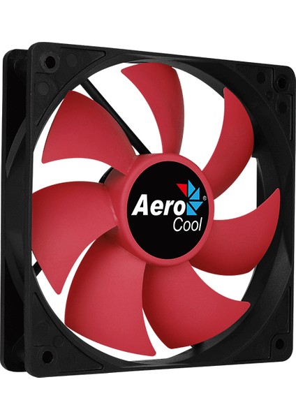 Force 12 cm PWM 4Pin Kırmızı Sessiz Fan (AE CFFR120PRD)