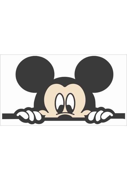 Mickey Mouse Sticker - 15046 Renkli 16 x 8.5 cm