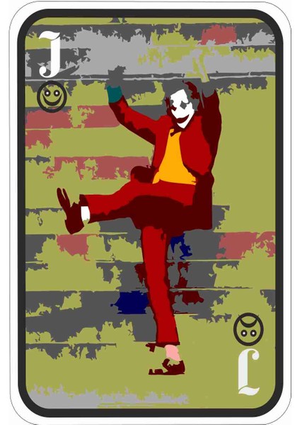 Joker Sticker - 20512 Renkli 9 x 6 cm