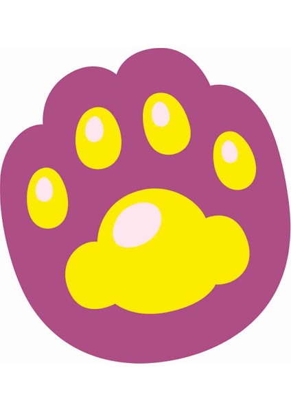 Renkli Pati Sticker - 17230-2 Renkli 10 x 10 cm