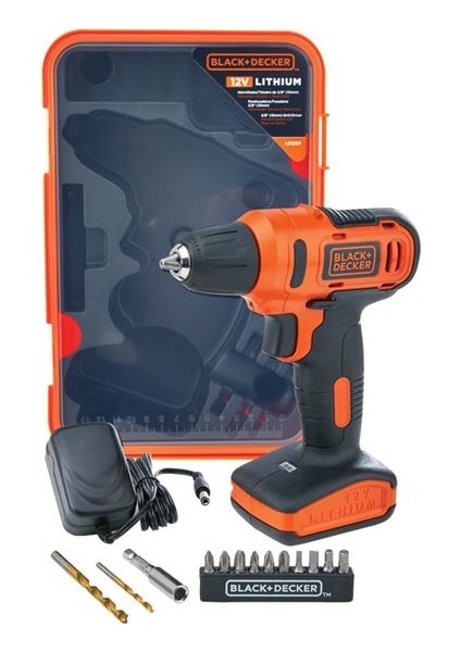 Black & Decker Ld12Sp 12V Akülü Vidalama Entegre Akü