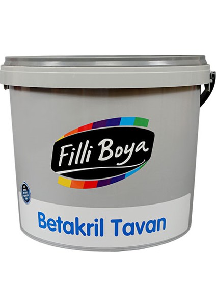 Filli Boya Betakril Tavaneski Boyalıvesıvalı Yüzeyler İçin Tavan Boyası 1 Kg