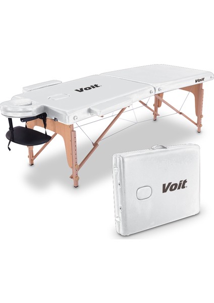 55003 Katlanabilir Masaj Masası Beyaz