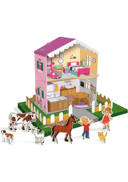 Arnas Toys Mobilyalı Çiftlik Oyun Evi