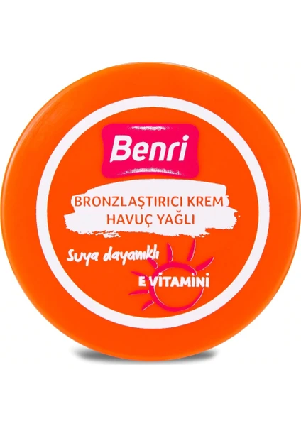 Bronzlaştırıcı Krem Havuç Yağlı 100 ml