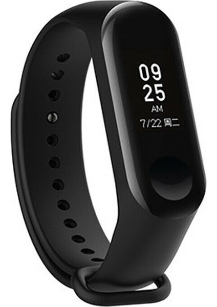 Mi Band 3 Kordon Silikon Kayış Siyah